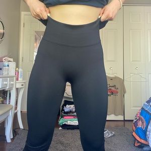 Black PINK sporty leggings